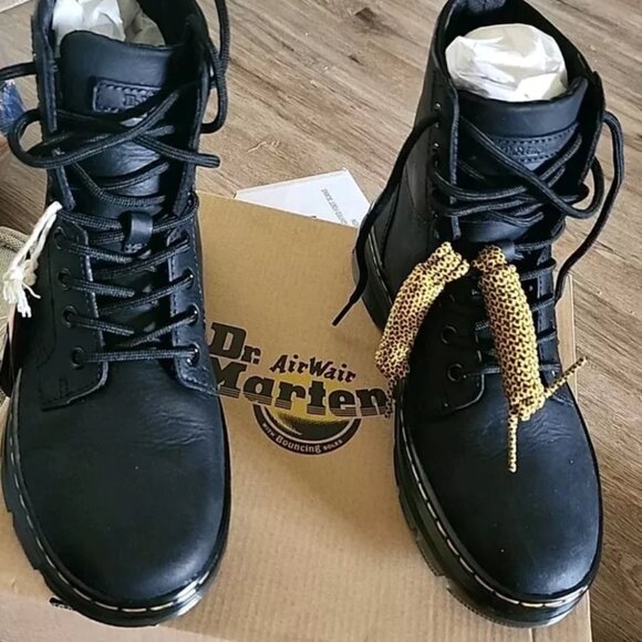 NWT Adult Dr Martens Combs Leather Lace Up Boots main image 5